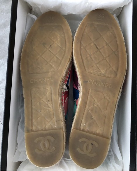 Espadrilky dámské Chanel barevné